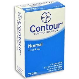 ASCENSIA DIABETES CARE Bayer Contour® Blood Glucose Control Solution, Normal Level 7109