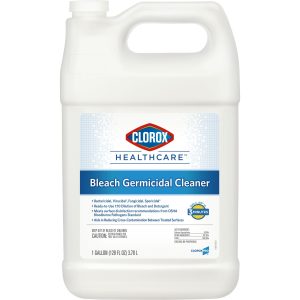 THE CLOROX COMPANY Clorox Healthcare® Bleach Germicidal Cleaner, Jug, 1 gal. 68978