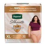 KIMBERLY CLARK Depend® Silhouette® Maximum Absorbency Underwear, Extra Large 55425
