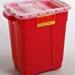 BD™ Multi-purpose Sharps Container, 19 Gallon, 26-1/4 x 20 x 14-3/4 Inch 305609