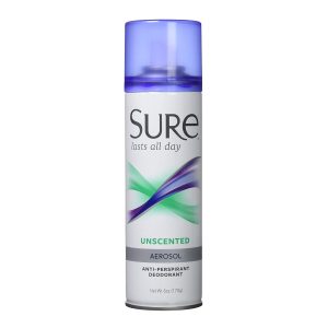 PROCTER & GAMBLE Sure® Antiperspirant & Deodorant Aerosol Unscented 88348400227