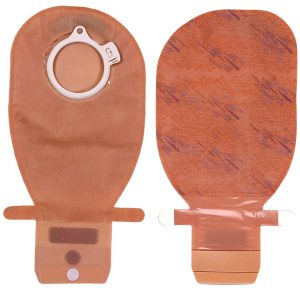 COLOPLAST Assura® Original 2-Piece Opaque Colostomy Pouch, Red Match 13965