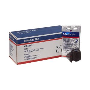 BSN MEDICAL Delta-Lite® Plus Black Cast Tape, 2 Inch x 4 Yard 7345845