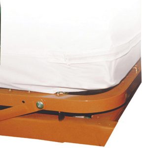 DRIVE DEVILBISS HEALTHCARE drive™ Zippered Vinyl Twin Mattress Cover, 36 x 80 x 6 in., White 15011