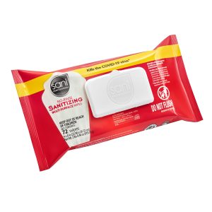 PROFESSIONAL DISPOSABLES Sani Professional® Surface Disinfectant Cleaner Wipe, 8 x 9 Inch M30472