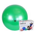 FABRICATION ENTERPRISES CanDo® Inflatable Exercise Ball, Green, 26 Inches 30-1803