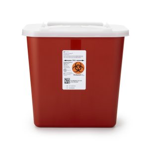 CARDINAL Sharps-A-Gator™ Sharps Container, 2 Gallon, 10-1/4 x 7 x 10-1/2 Inch 31142222