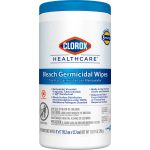 THE CLOROX COMPANY Clorox Healthcare® Bleach Germicidal Wipes, Canister, 150 ct. 30577