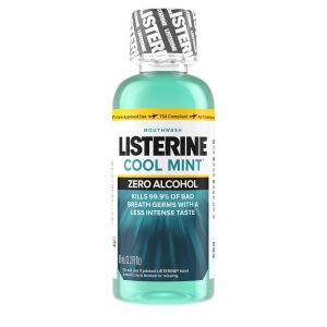 KENVUE BRANDS LLC Listerine® Zero® Clean Mint Mouthwash, 3.2 oz. Bottle 524283000