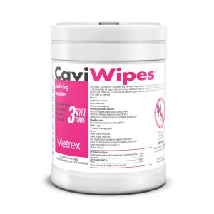 METREX RESEARCH Metrex CaviWipes Surface Disinfectant Alcohol-Based Wipes, Canister 13-1100