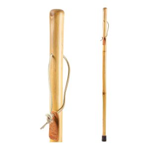MABIS HEALTHCARE Brazos™ Iron Bamboo Rustic Walking Stick, 48 Inch Height 602-3000-1148
