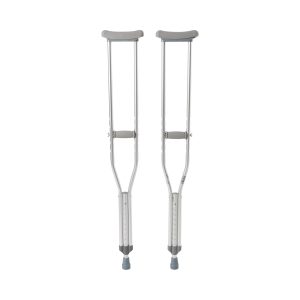 MCKESSON BRAND McKesson Adult Underarm Crutches, 5'2" – 5'10" 146-10400-8