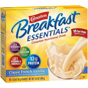 NESTLE HEALTHCARE NUTRITION Carnation Breakfast Essentials® Vanilla Nutritional Drink 10050000530622