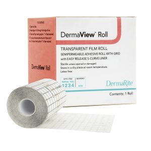 SION BRANDS LLC DermaView™ Transparent Film Dressing, 4 Inch x 11 Yard 15411