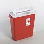 CARDINAL SharpStar™ In-Room™ Multi-purpose Sharps Container 8537MW