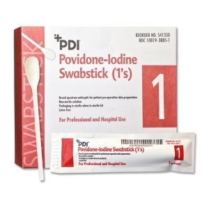 PROFESSIONAL DISPOSABLES PDI® PVP Iodine Prep Swabstick S41350