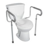 DRIVE DEVILBISS HEALTHCARE drive™ Assembled Toilet Safety Frame 12001-4