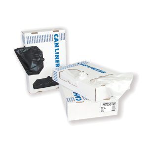RJ SCHINNER CO Heritage™ Super Tuf Trash Bag, White, 45-gallon Capacity H8046TW