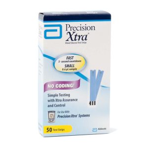 ABBOTT Precision Xtra Blood Glucose Test Strips 9972865