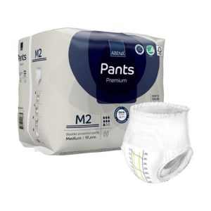 ABENA NORTH AMERICA Abena® Premium Pants M2 Incontinence Brief, Medium 1000021323