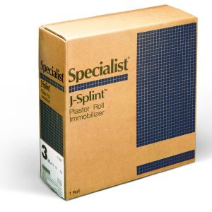 BSN MEDICAL Specialist® J-Splint® Padded Plaster Bandage, 4 Inch x 20 Foot 7334