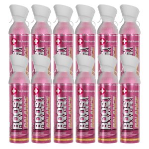 BOOST OXYGEN LLC Boost Oxygen® for Respiratory Support, Pink Grapefruit Aroma, 10-liter Canister 723