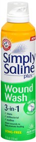 CHURCH AND DWIGHT Simply Saline Plus Wound Wash 02260008557