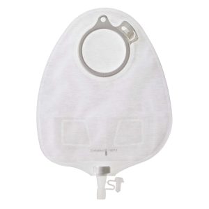 COLOPLAST Assura® Original 2-Piece Transparent Urostomy Pouch, Green Match 14227