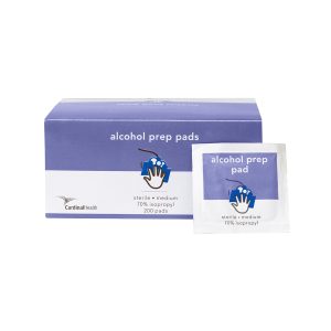 Cardinal Health™ Curity™ 70% Isopropyl Alcohol Alcohol Prep Pads, Medium Size MW-APM