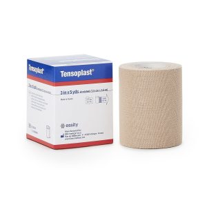 BSN MEDICAL Tensoplast® No Closure Elastic Adhesive Bandage, 3 Inch x 5 Yard 02600002