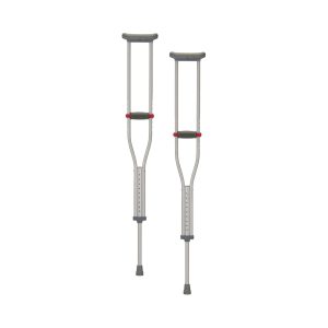 NOVA ORTHO-MED Quick Adjust Underarm Crutches for Adults 5'10" – 6'6" 7300