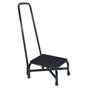 MCKESSON BRAND McKesson Step Stool with Handrail, 600-lb. Weight Capacity, One-Step 16-21220