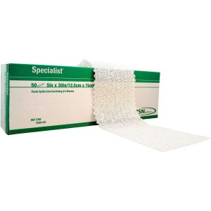 BSN MEDICAL Specialist® Plaster Splint, 5 x 30 Inch 7392