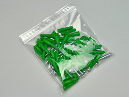 ELKAY PLASTICS Clear Line Zip Closure Bag F20610
