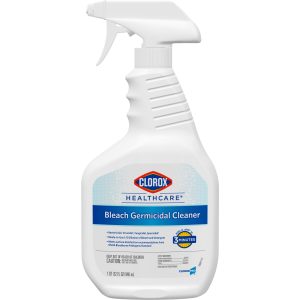 THE CLOROX COMPANY Clorox Healthcare® Bleach Germicidal Cleaner, Spray Bottle, 32 oz. 68970
