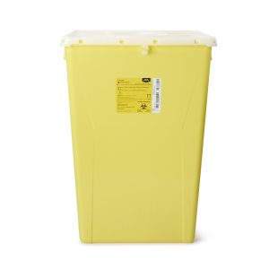 MCKESSON BRAND McKesson Prevent® Chemotherapy Sharps Container, 18-Gal., 24.6 x 17.3 x 13 Inch 2260