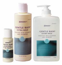 MEDLINE Coloplast Gentle Rain Shampoo and Body Wash, Scented, 4-ounce Flip Top Bottle COI7229