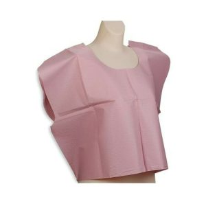 TIDI PRODUCTS Tidi® Choice Exam Cape, 30 x 21 Inch, Mauve 910516