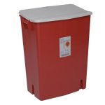 CARDINAL SharpSafety™ Perfusion Waste Container, 30 Gallon, 27-1/2 x 15-1/4 x 21-1/4 Inch 8930SA