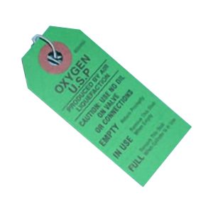 Mada Medical Products Oxygen Cylinder Tag 900450