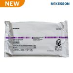 MCKESSON BRAND McKesson Premoistened Germicidal Wipe Surface Disinfectant Cleaner, 7 x 9 Inch 50-66165