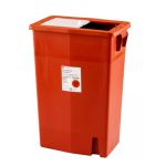 CARDINAL SharpSafety™ Multi-purpose Sharps Container, 18 Gallon, 26 x 18¼ x 12¾ Inch 8938