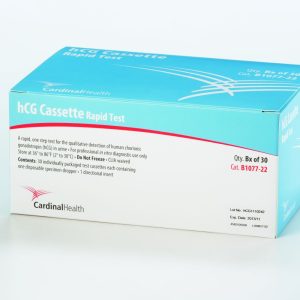 Cardinal Health hCG Pregnancy Fertility Reproductive Health Test Kit B1077-22