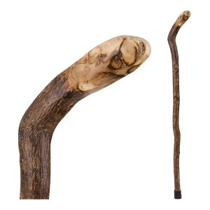 MABIS HEALTHCARE Brazos™ Assorted Hardwood Knob Root Rustic Walking Cane, 37-Inch Height 502-3000-0127