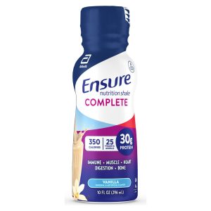 ABBOTT NUTRITION Ensure Complete® Nutrition Shake, Vanilla, 10-ounce Bottle 68053