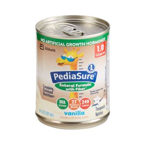 ABBOTT NUTRITION PediaSure® Enteral Formula with Fiber, Vanilla, 8-ounce Can 67403