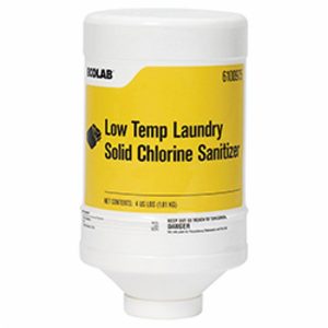 Ecolab® Low-Temp Laundry Solid Chlorine Sanitizer 6100975