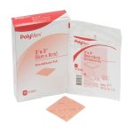 FERRIS MANUFACTURING PolyMem® Nonadhesive without Border Foam Dressing, 3 x 3 Inch 5033