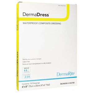 SION BRANDS LLC DermaDress® Composite Dressing, 6 x 8 inch 00278E
