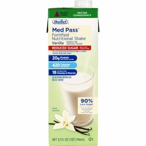 LYONS MAGNUS LLC Med Pass® Reduced Sugar Vanilla Fortified Nutritional Shake, 32-ounce carton 22649